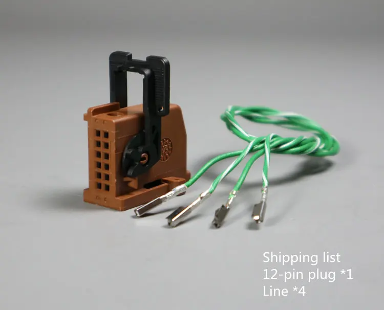 Applicable to Peugeot Citroen 12-pin screen plug screen plug screen socket screen connector