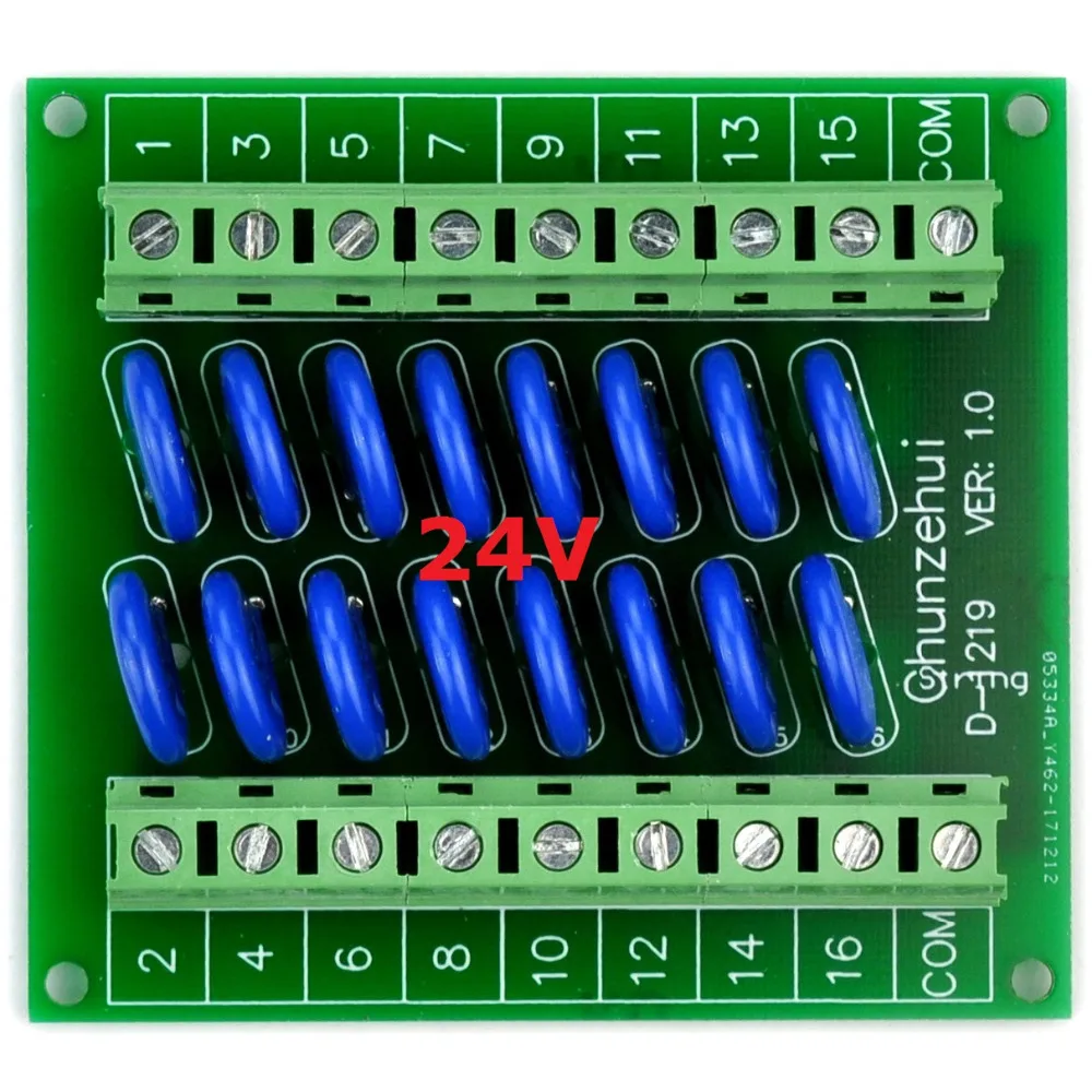 

16 Channels Common 30V SIOV Varistor Board, Surge Suppressor Protection SPD.