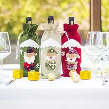 Christmas Wine Bottle Cover #4