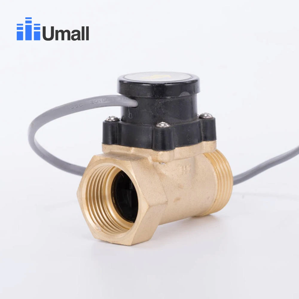 HT-30 DC Flow Switch Full Copper Water Pump Pressure Control Electronic Magnetic High Temperature Resistance Sensor 110V