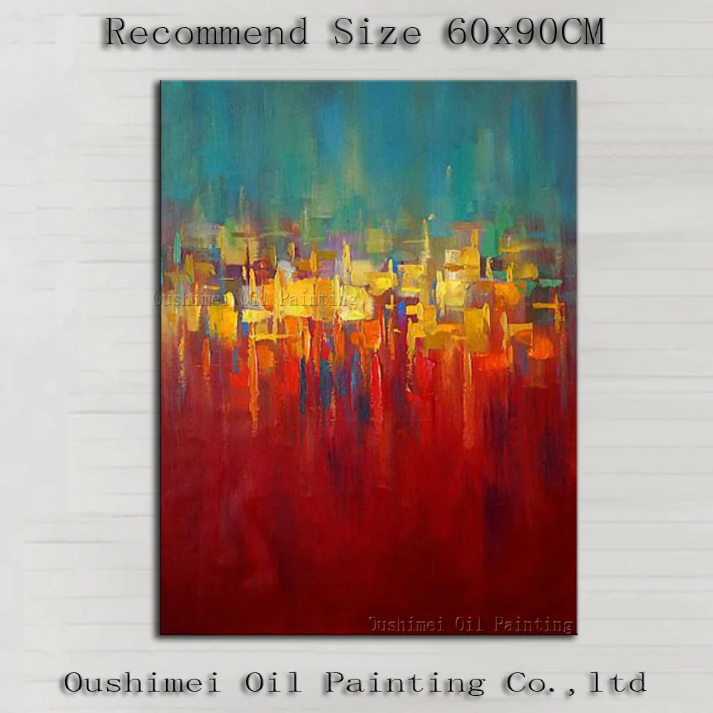 

Colorful Abstract Hand Painted Modern Oil Painting on Canvas at Competitive Price and Quality Apply to Living Room Office Hotel