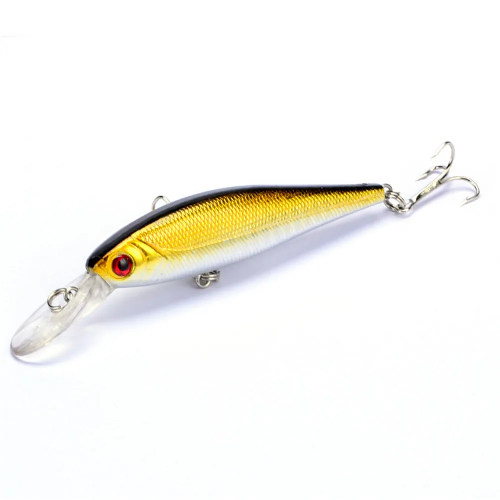 1pcs Minnow Pesca Wobblers Fishing Lure Hard Bait 10cm 9.4g Swimbait with Treble Hooks isca artificial Pike Bait Fishing Tackle