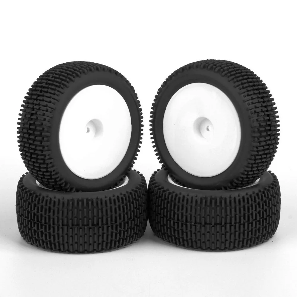 1:10 Scale Tires Tyre Wheel with 12mm Hex fit RC Off-Road Buggy Car Model Toys Accessories