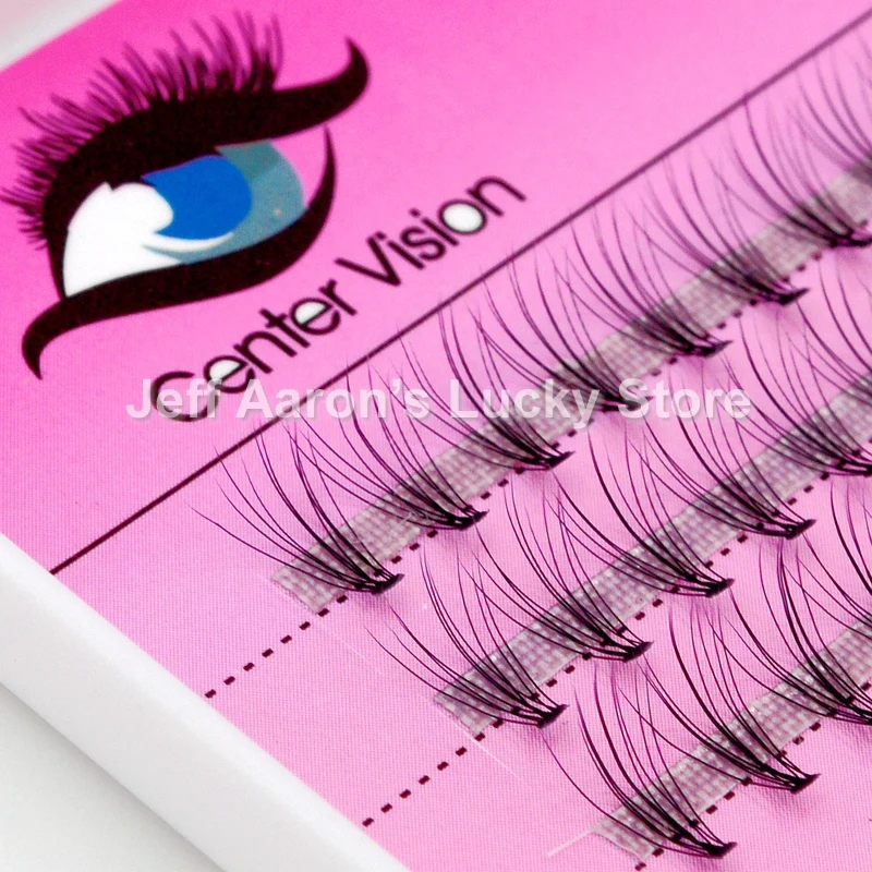 1 Box Soft Mink Individual False Eyelashes Extension Fake Eye Lashes Beauty Makeup Tool Natural Look 8mm 10mm 12mm L1602