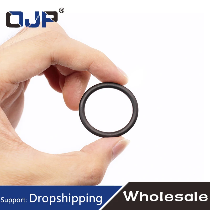 50PC/lot Rubber Ring NBR Sealing O Ring OD14/15/16/17/18/19/20*2mm O-Ring Seal Gaskets Nitrile Oil resistance Ring Washer