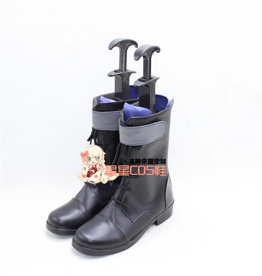 K Return Of Kings Sukuna Gojou Black Short Cosplay Shoes Boots X002