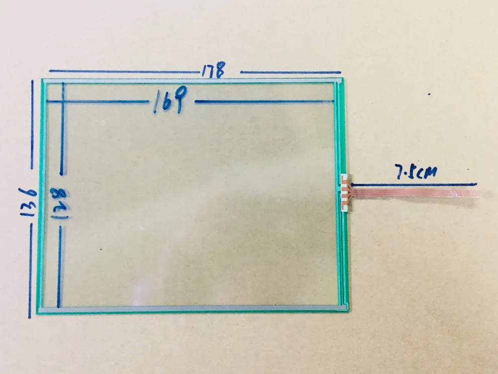 Korg kronos 2 lcd nova, 8 polegadas, tela sensível ao toque