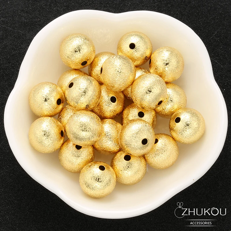 5Pcs/lot 12x12mm Best Quality Brass Cubic Zirconia Round Spacer Beads for DIY Jewelry Findings, Mixed Color, Model:PZ21