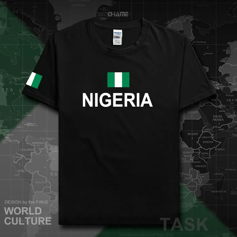 Nigeria Nijeriya men t shirts jerseys nation sporting Nigerian 100% cotton t-shirt fitness Africa clothing tees country flags NG