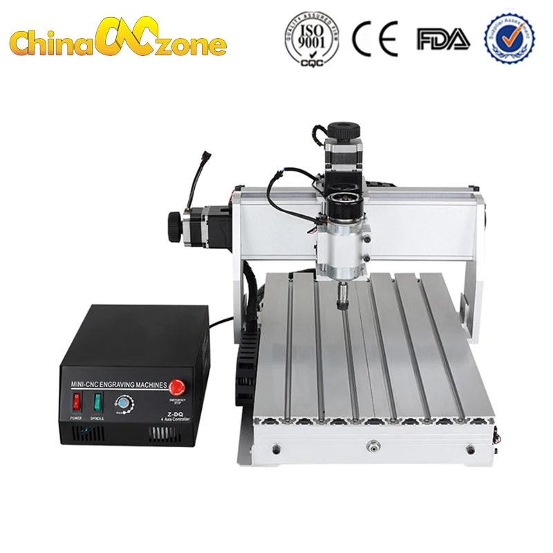 CNC 3040z USB 4axis CNC 3040 500W Router Wood Engraver Ball Screw Cutting Milling Drilling Engraving Machine Mini Manufacturer