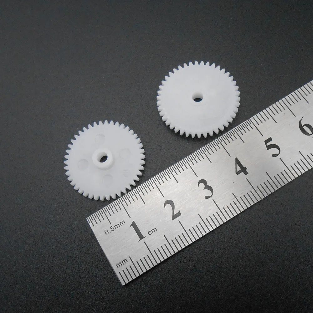 

1000PCS/LOT 0.5M 42T 3A Plastic Spur Gear 0.5 Modulus T=42 Aperture: 3mm 2.95MM Tight Fitting 42 Teeth 3.7MMX22MM Gears *FD860