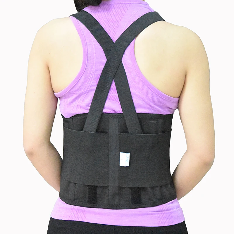 Fully Adjustable Support Brace For Lower and Upper Back Pain, More Suitable for Manual Workers