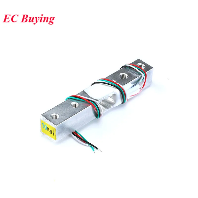 Load Cell 1KG 5KG 10KG 20KG HX711 AD Module Weight Sensor Electronic Scale Aluminum Alloy Weighing Pressure Sensor For Arduino