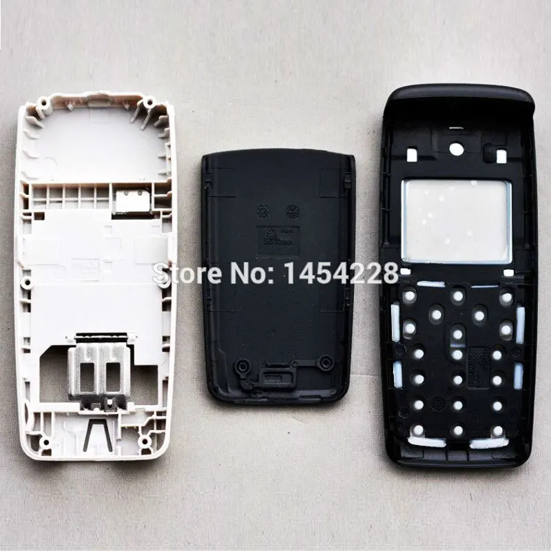 BINYEAE New Full Housing Case Cover Facing Front Frame With Key Board Display Glass+Middle Frame+Back Cover For Nokia 1110