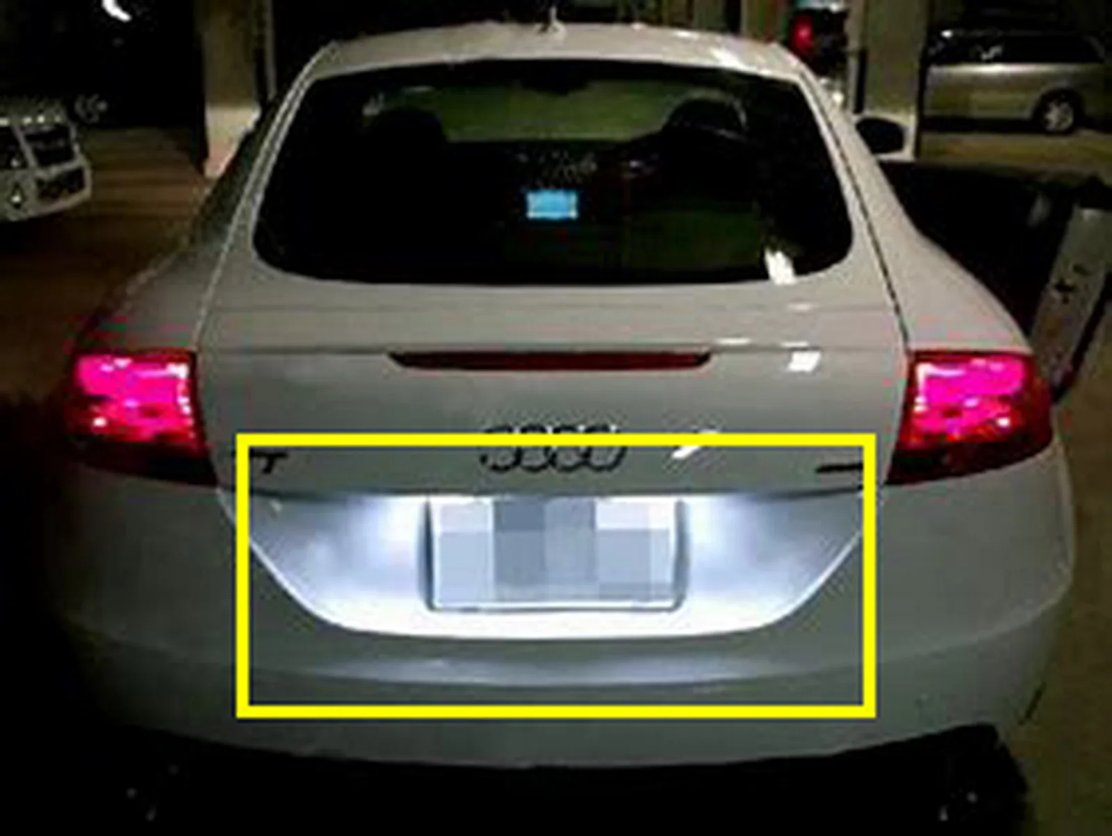 ANGRONG 2x 18 SMD LED License Number Plate Light Xenon White For Audi TT MK1 8N 1999-06