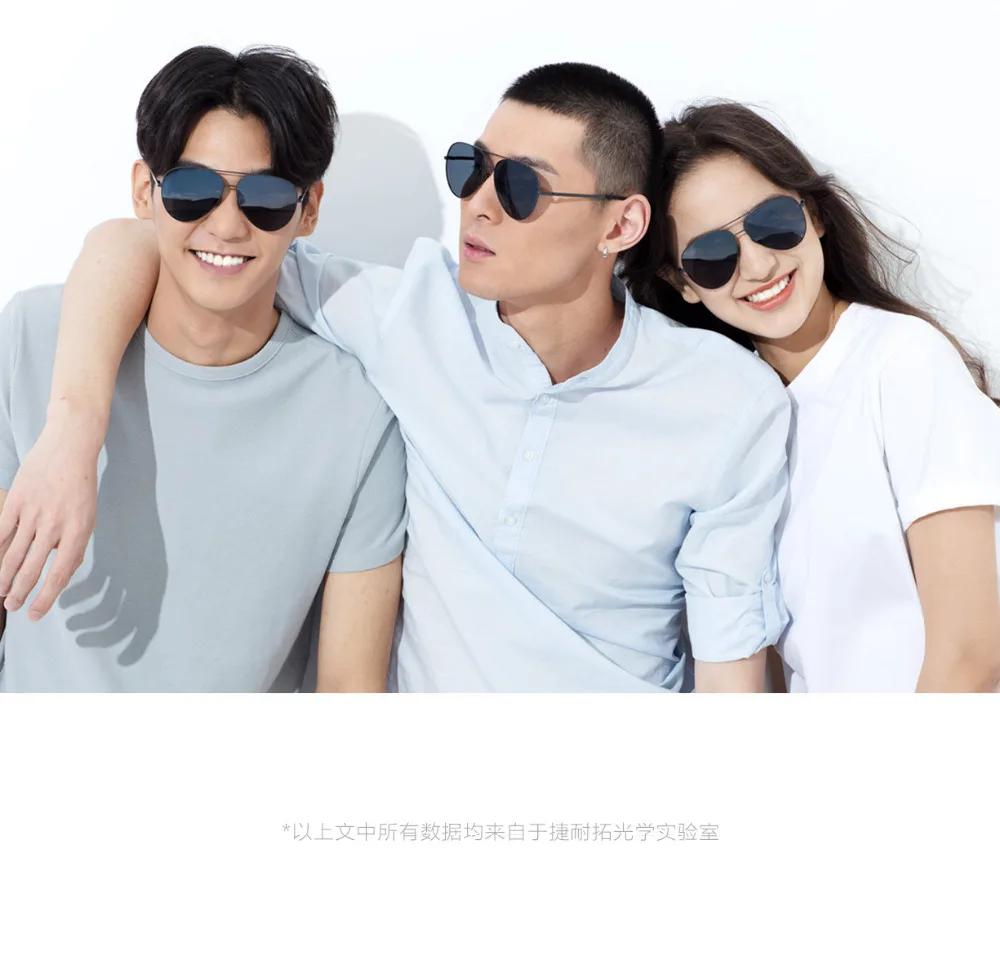 Mijia Sunglasses Polarized Sun Lenses Fashion Glasses UV400-Proof Turok Steinhardt TS Brand For Man Woman