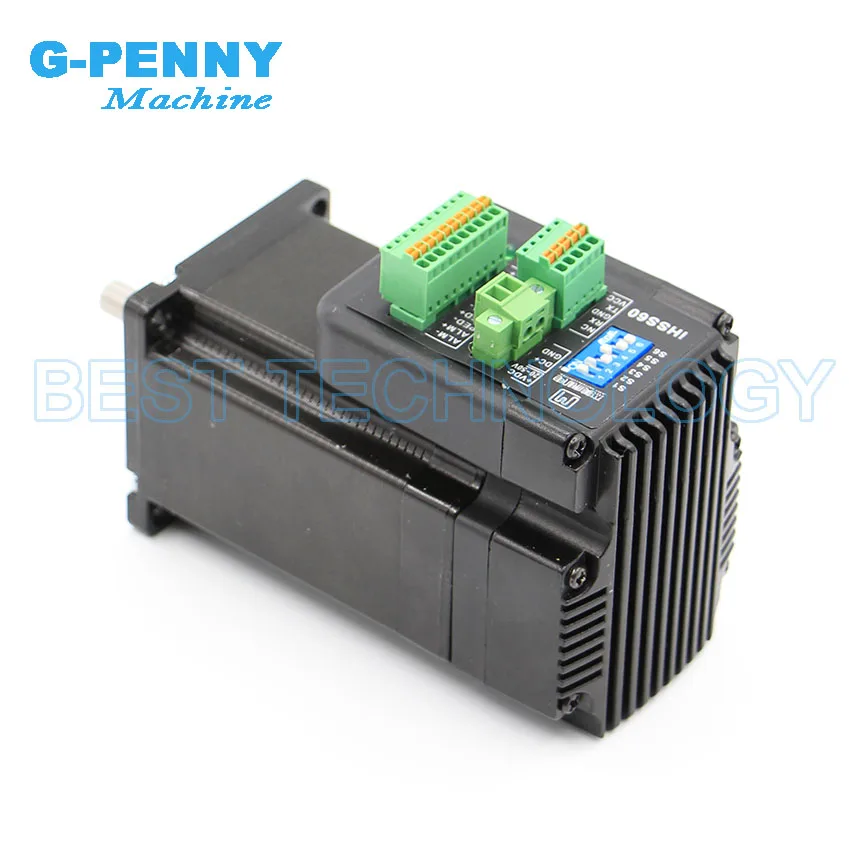 3.0Nm Closed Loop Stepper motor with driver 5.0A 428Oz-in 36v D=8mm Integrated Stepper-Servo Motor & drive 60x85mm iHSS60-36-30