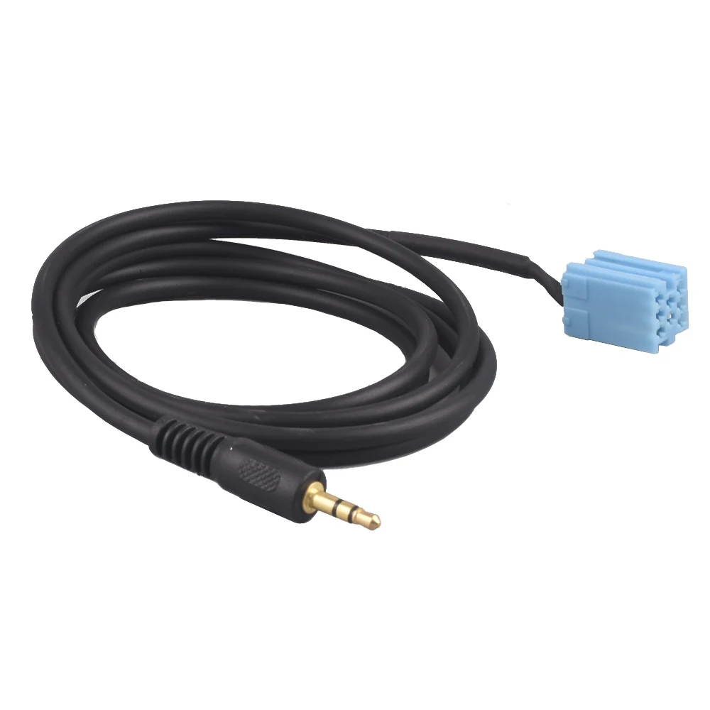 Samochód 3.5mm 8pin Audio muzyka przewód AUX Adapter wejścia dla Mercedes Benz Smart 450