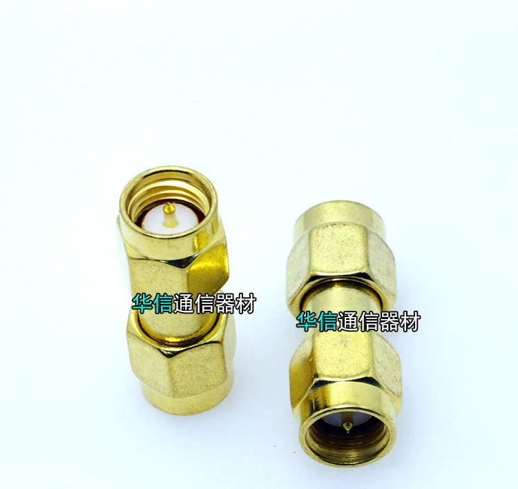 SMA-JJ SMA straight through plug male to male Signal connector 433MHz/2.4G/3G/4G/5G/5.8G SMA adapter