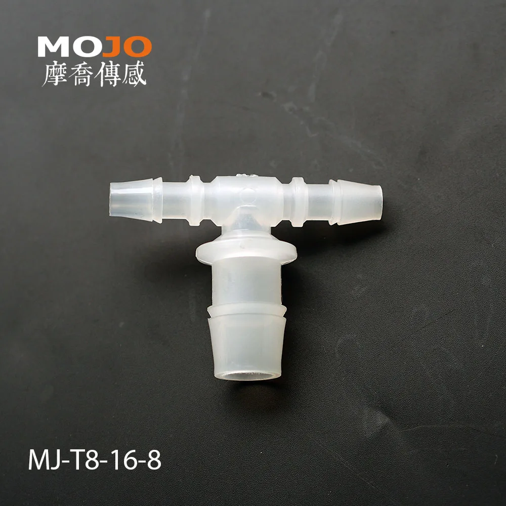 

2020 MJ-T8-16-8 Reducing multiple hose connector 8mm to 16mm (100pcs/lots)