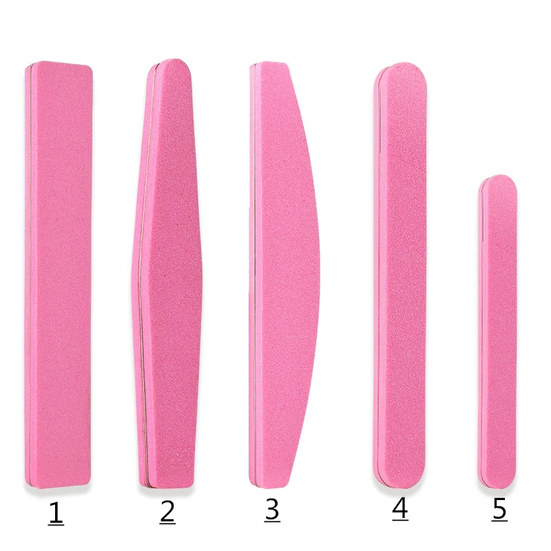Metal Nail File with 10pcs Replacement Sandpaper Buffer strips Adhesive Pads Stainless Steel Handle Double Side Calluses Remover