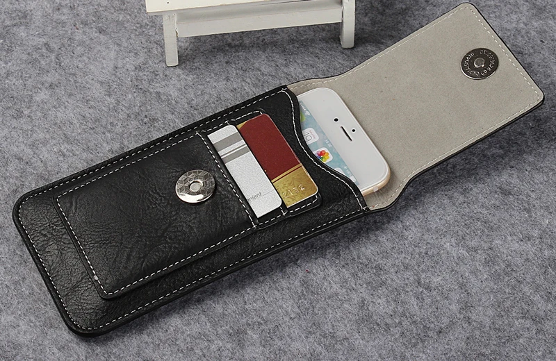 Leather Wallet Phone Bag Belt Clip Case Holder For Google Pixel 8 7 6 Pro 8A 6A 5A,Sony Xperia 1 5 10 IV Men Waist Holster Pouch