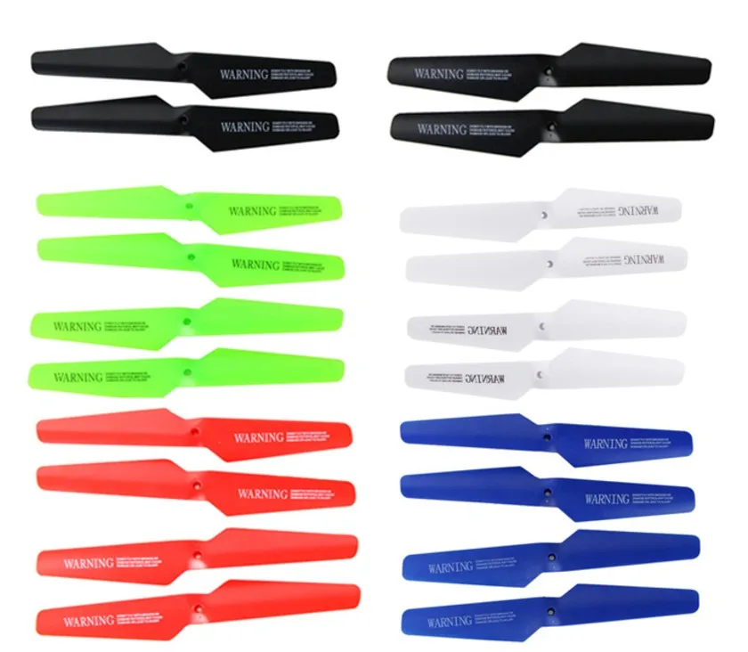 

Syma X5C,X5C-1,X5sc 5set=20pcs=10A+10B propeller & Black/red/blue/white main blades Spare Parts for Quadcopter Helicopter Drone