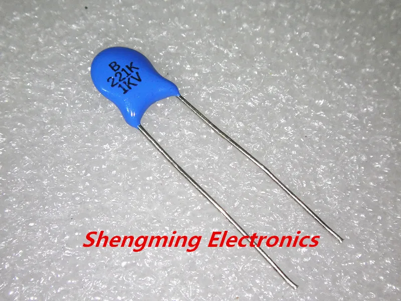 100pcs 1KV 221K 220PF 1000V High voltage Ceramic Capacitor