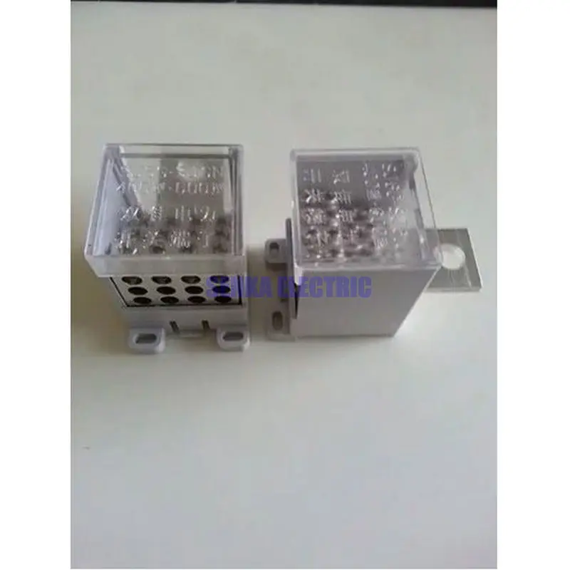 1pcs 1 to 12 Branches Circuit Breaker Switch Terminal Block for 250A MCCB 2.5-10MM2 Wire Connector