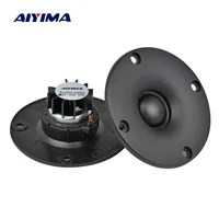 AIYIMA 2 uds 3 pulgadas 4/6/8 Ohm 15W cúpula película de seda Tweeters Audio altavoces neodimio Hifi agudos altavoz portátil con Panel