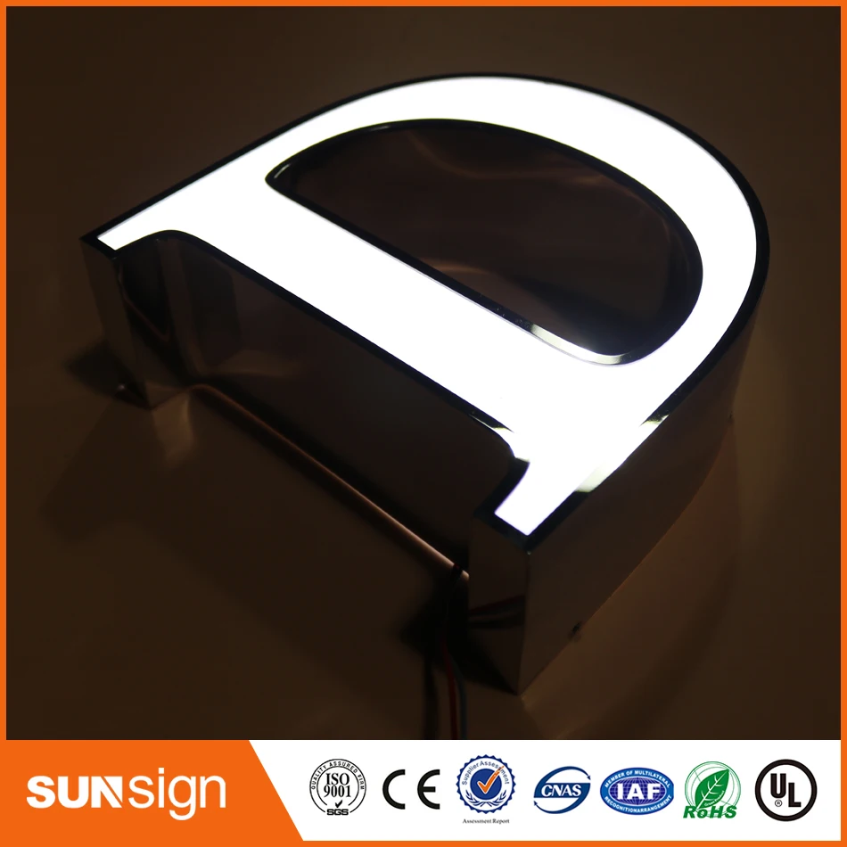 

Factory waterproof Outdoor 3d Acrylic Letter Sign