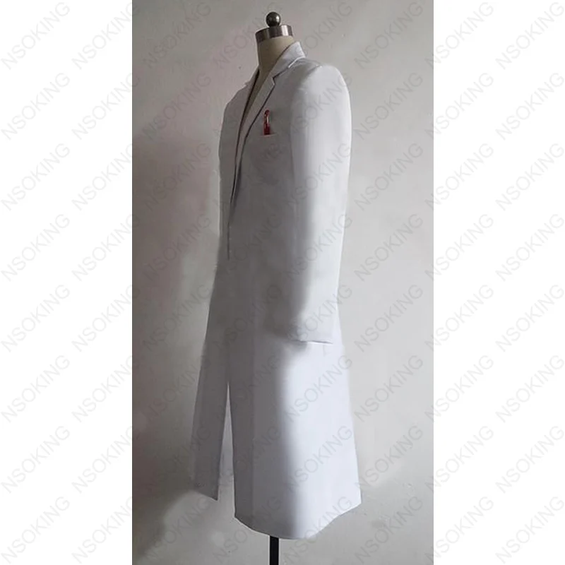 Steins Okabe Rintarou anime Cosplay Costume Custom jacket coat outfit coat only Any Size