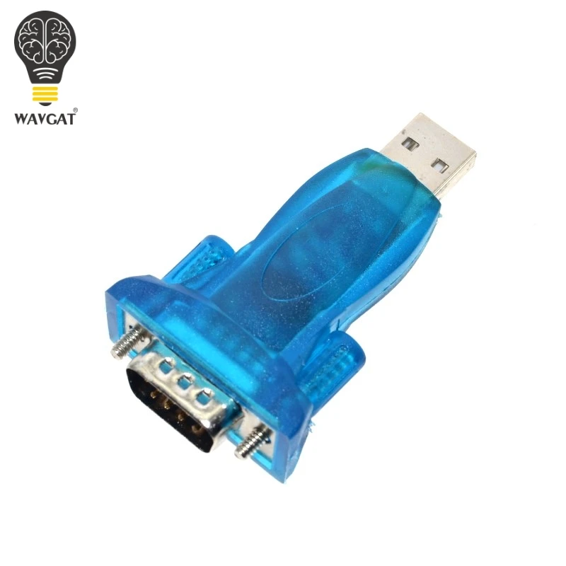 1pcs HL-340 New USB to RS232 COM Port Serial PDA 9 pin DB9 Adapter support Windows7-64