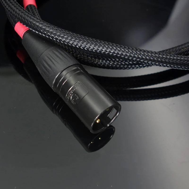 HIFI XLR к RCA аудио кабель для усилителя DAC кабели 3 Pin XLR к RCA разъем сигнальной линии