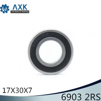 6903-2RS Bearing ABEC-1 (10 Pcs) 17x30x7 mm Thin Section 6903 2RS Ball Bearings 6903RS 61903 RS