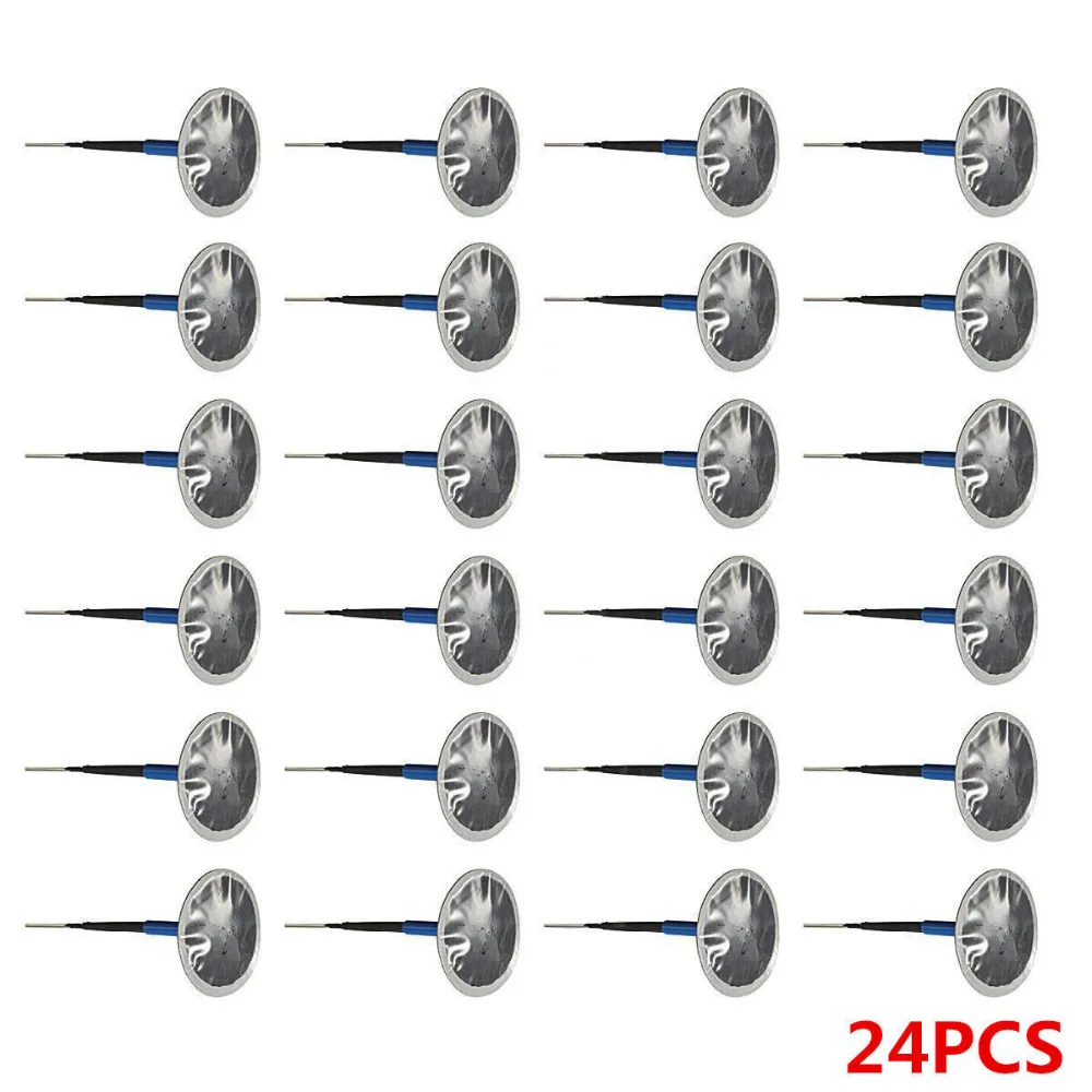 24pcs Tyre Puncture Repair Wired 4mm Plug Patch Mushroom Car Van Quad Trike tubeless tire repair kit