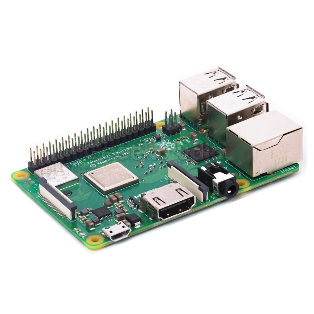 Raspberry Pi 3 Model B Plus RPI 3b+ 1GB RAM Quad Core 1.4GHz 64bit CPU WiFi 2.4GHz & Bluetooth 4.2