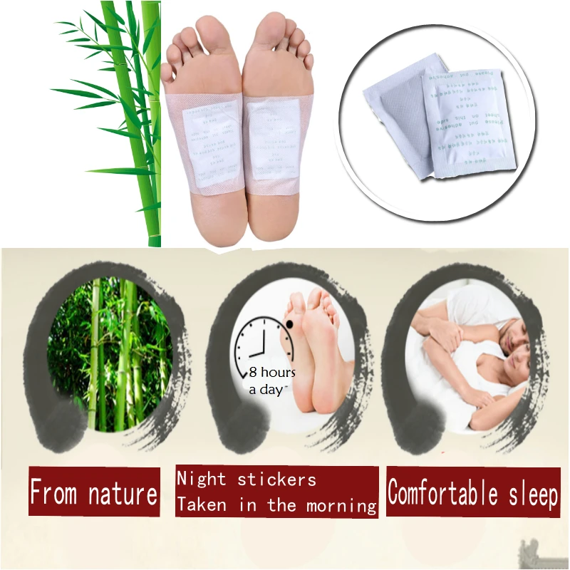 

400PCS/lot Detox Foot Patch Pads Natural Herbal Toxins Cleansing Adhesive Toxins Feet Patches Weight Loss Slim Improve Sleep