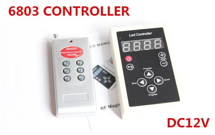 6803 Controller RF 133 Cambia Sogno Magic Color Chasing 5050 RGB HA CONDOTTO La Striscia. Striscia colorata, Trasporto libero