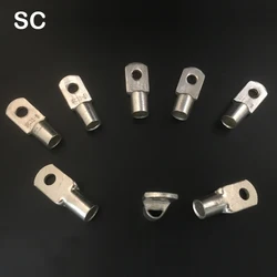 SC6-5 SC6-6 SC6-8 SC6-10 Tin Plated Copper 4mm 5mm 6mm Bolt Hole 1.5mm2 Cable Wire Cable Lug  Battery Connector Crimp Terminal
