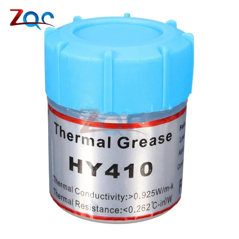 HY410 10g White Thermal Conductive Grease Silicone Paste for CPU GPU Cool