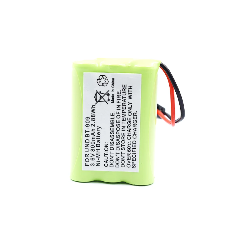 Cordless Home Phone Battery BT-909 NI-MH 3.6V 800mAh Rechargeable Batteries For Uniden BT-909 BT-1001 BT-1004 Free Shipping