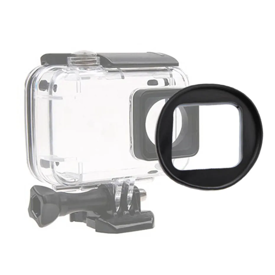 Фильтр объектива CAENBOO для XiaoMi Yi 4K/II/Lite/+Plus, цветной CPL, УФ-красный фильтр Yi 4K, водонепроницаемый корпус, аксессуары для дайвинга 52 мм