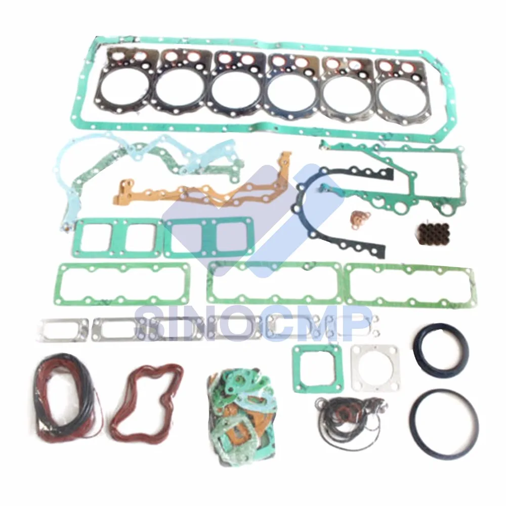 6D22 6D22T Engine Overhaul Full Gasket Kit for KOBELCO SK300 SK400 MS280 MS380-2 Excavator Crane