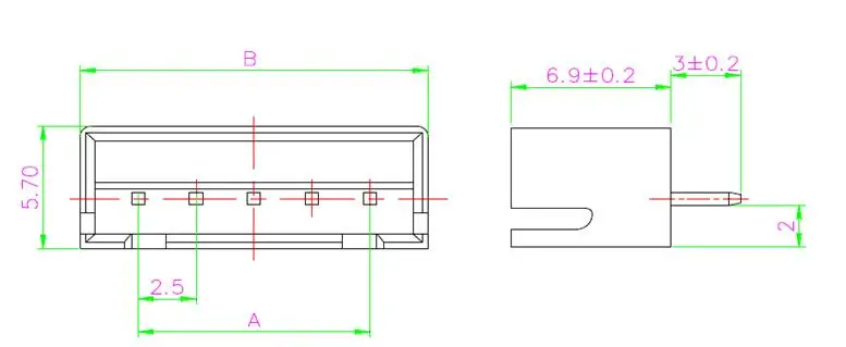 50PCS XH2.54 Connector 2.54mm Pin Header XH2.54-2P/3P/4P/5P/6P/7P/8P/9P/10P XH2A/3A/4A/5A/6A/7A/8A/9A/10A