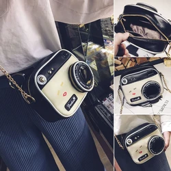 Women Camera Shape Shoulder Bag Lady Girls Casual Crossbody Handbag Messenger Purse Stylish Female Travel Small Shopping Tote