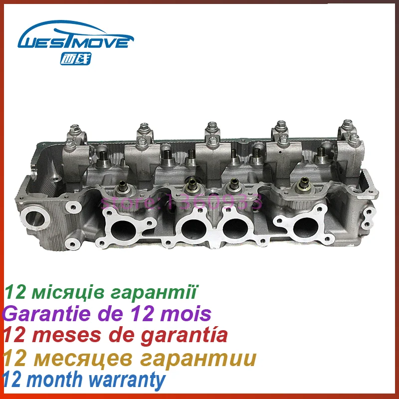 Cabeça de cilindro para mazda b2600 mpv van pick-up, 2606cc 2.6l 12v 2006-94 motor: g6 gg6613 14 g616 g617 60 1989