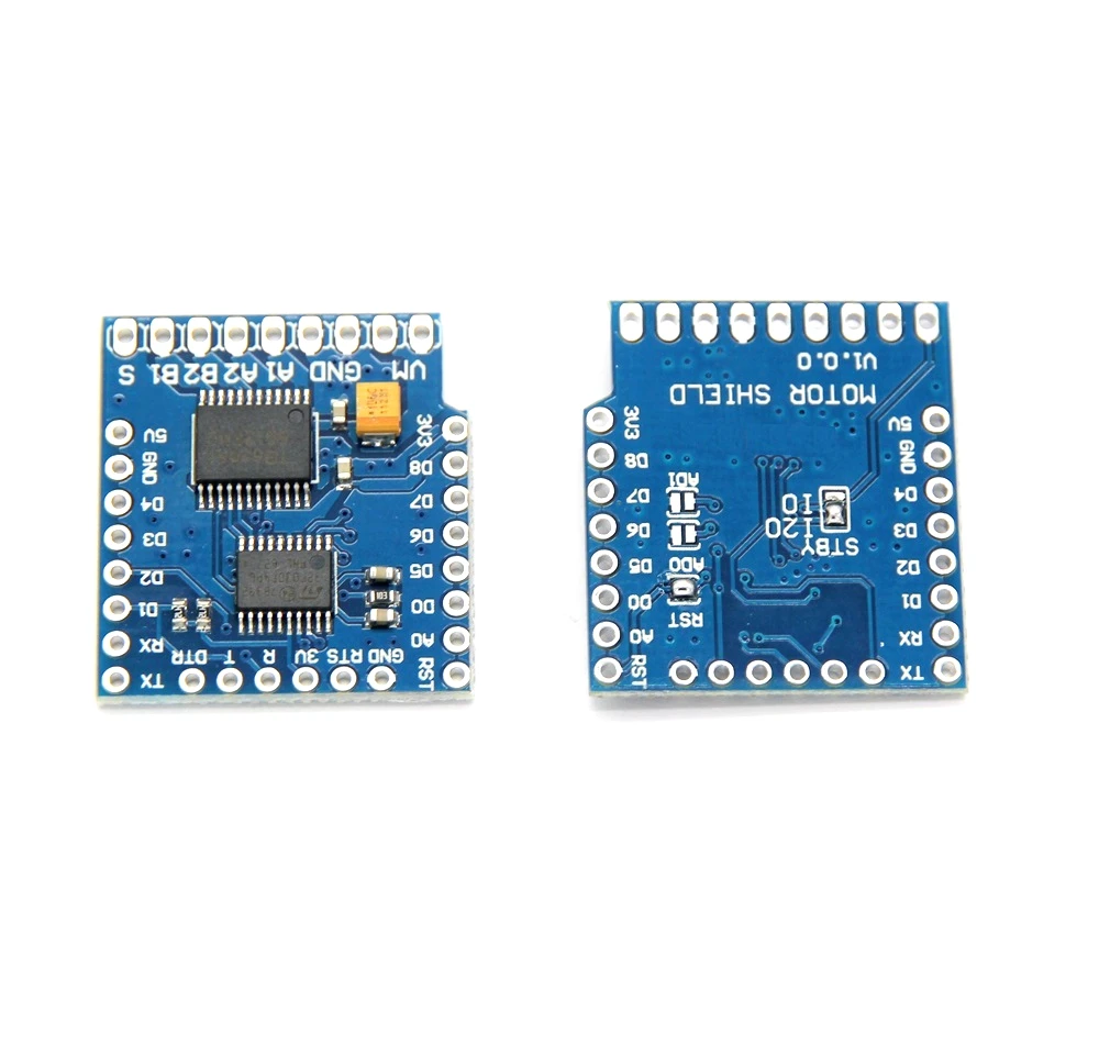 Protector de controlador de Motor D1 mini I2C, módulo de controlador de Motor Dual