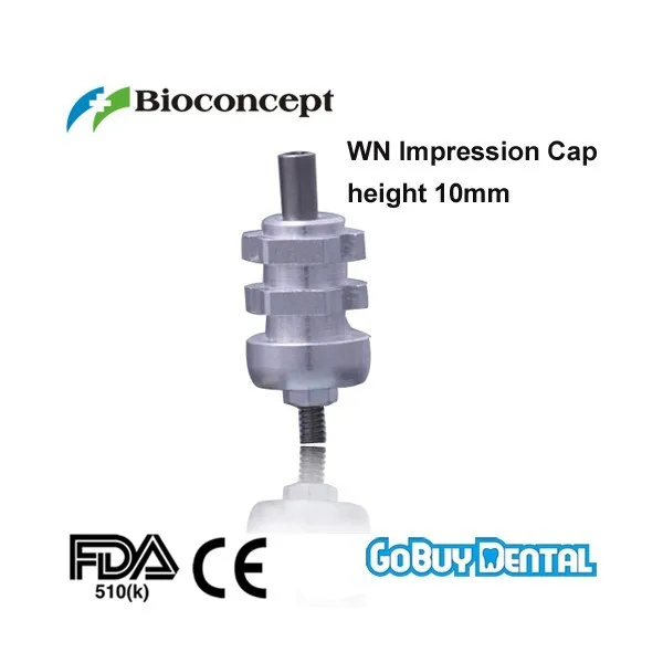 

Straumann Compatible Dental Implants WN Impression Cap,height 10mm