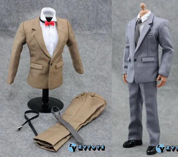 1/6 scale figure doll clothes male suit for 12